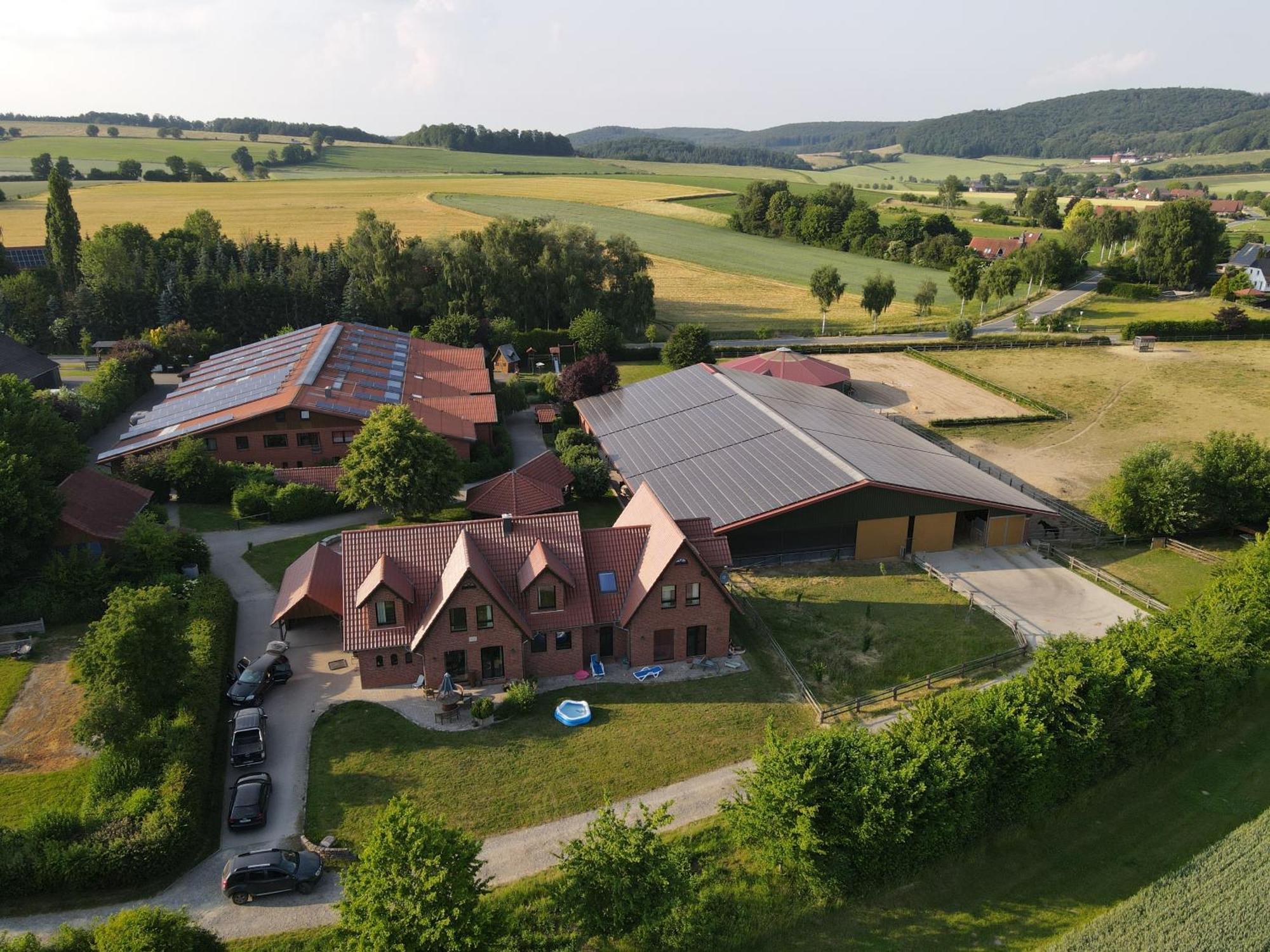 Idyllische Ferienwohnung Im Kalletal المظهر الخارجي الصورة